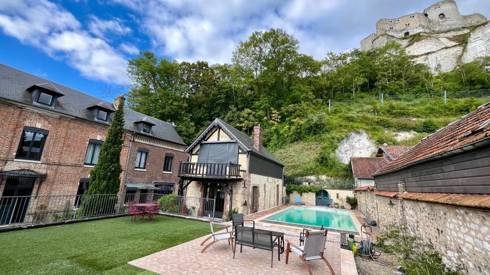 Villa Du Vieux Chateau 雷安德利斯 外观 照片